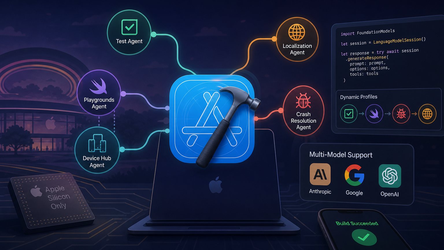 Xcode 27 Goes Agentic: Apple's WWDC 2026 Bet on Multi-Model Developer Infrastructure